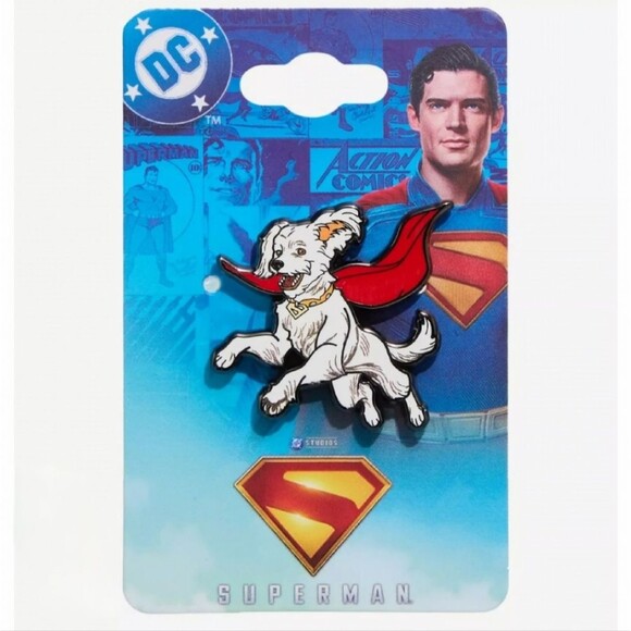 DC Comics Salesone Krypto Pin Superman 2025 New in Package - Picture 1 of 6